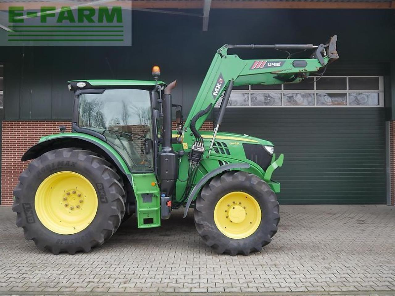 John Deere 6145r autoquad+ frontlader - Tractor: foto 5 John Deere 6145r autoquad+ frontlader - Tractor: foto 5