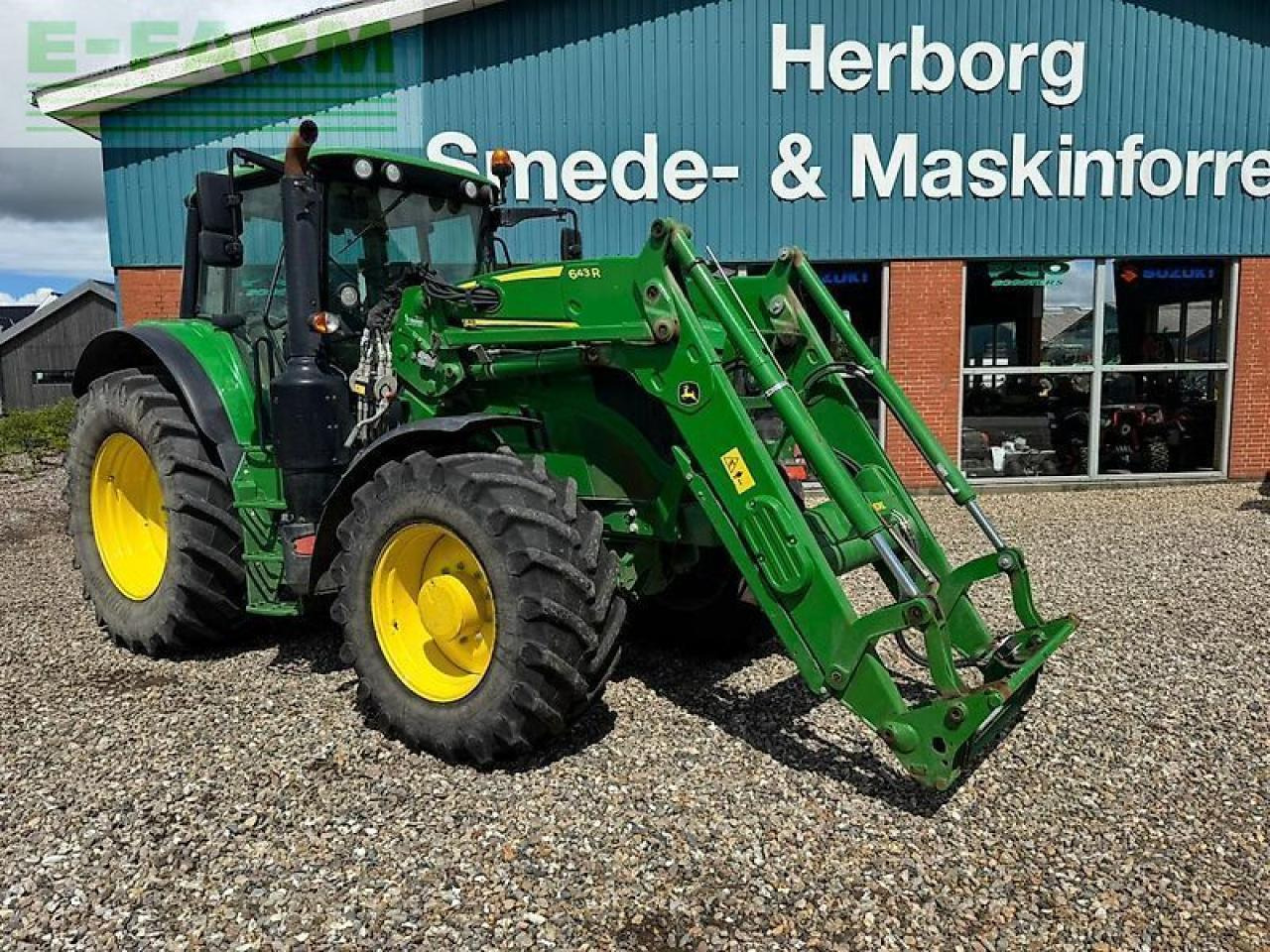 Tractor John Deere 6155m: foto 8