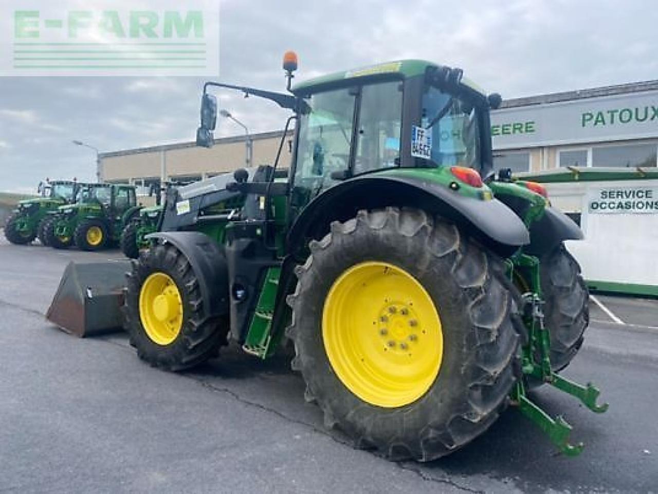 Tractor John Deere 6155m: foto 10 Tractor John Deere 6155m: foto 10