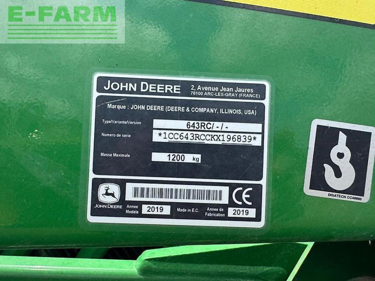 Tractor John Deere 6155m: foto 15