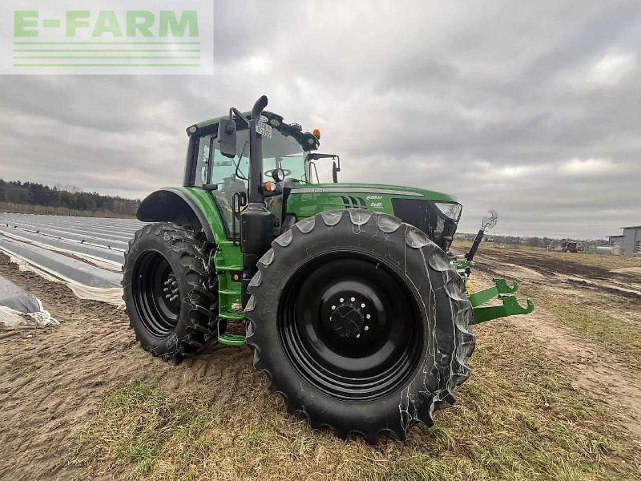 John Deere 6155mh hochrad spargel traktor - Tractor: foto 1 John Deere 6155mh hochrad spargel traktor - Tractor: foto 1