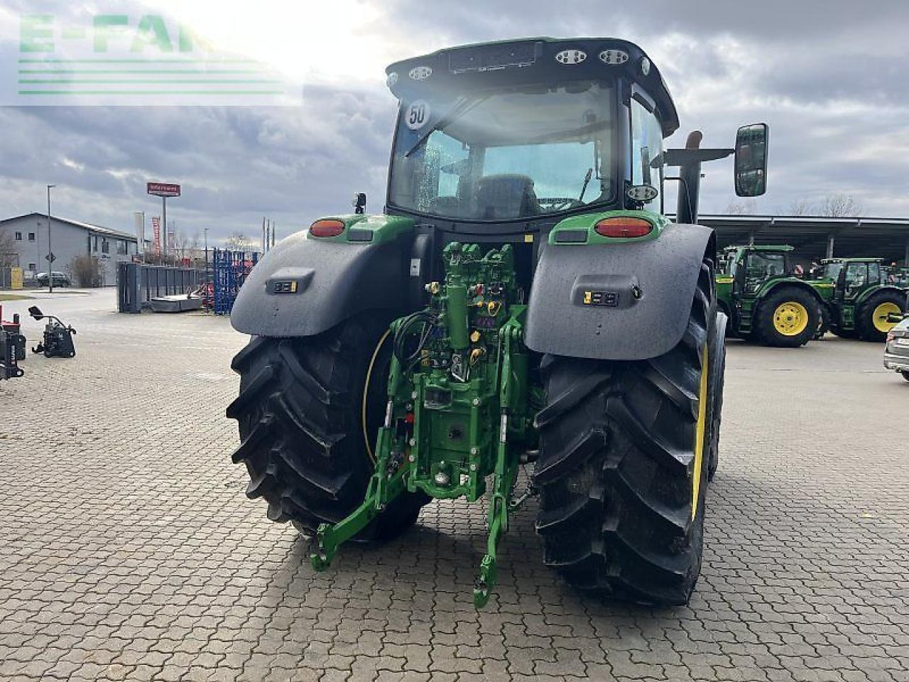 Tractor John Deere 6155r: foto 6
