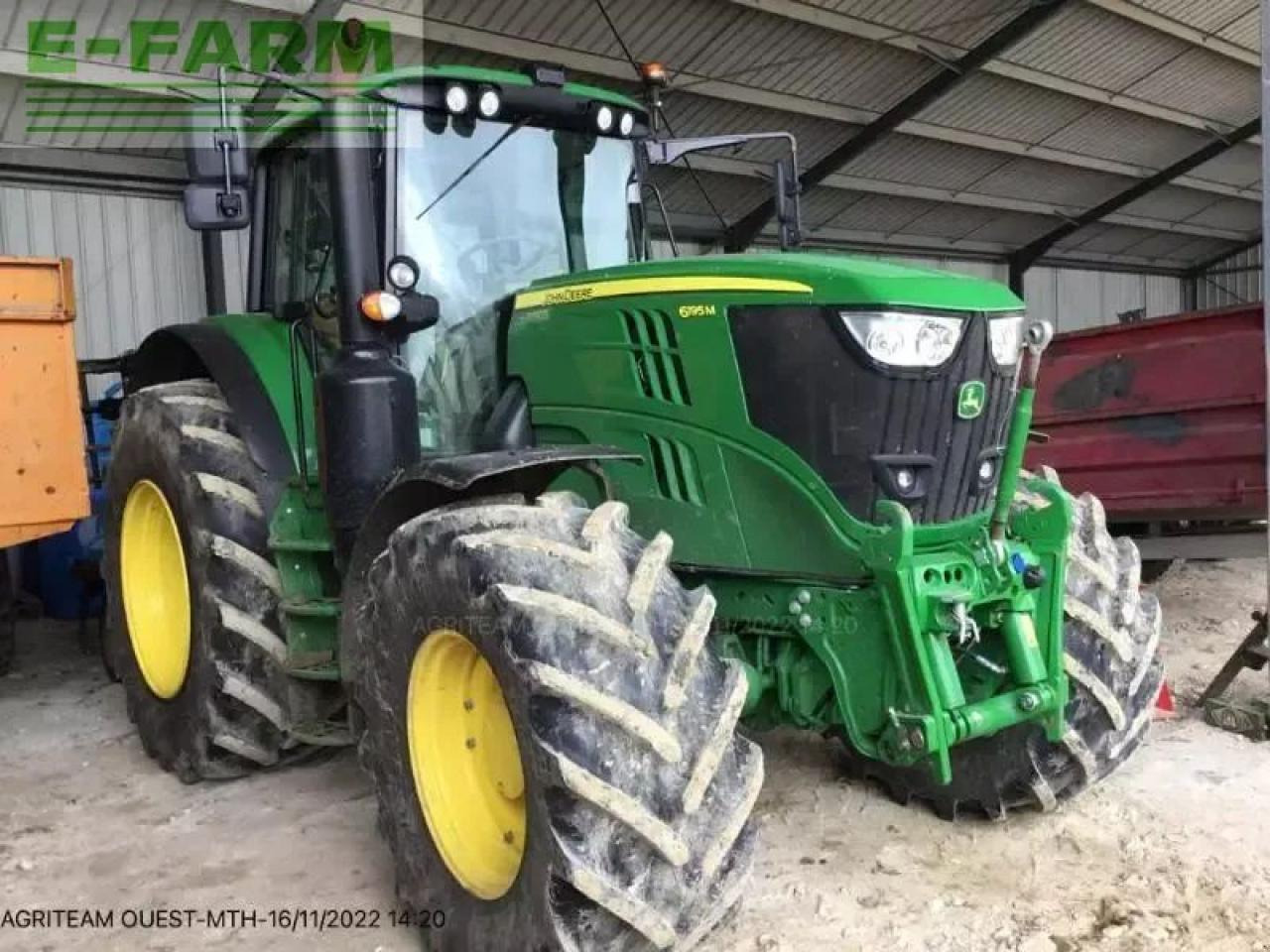 John Deere 6195m - Tractor: foto 3 John Deere 6195m - Tractor: foto 3