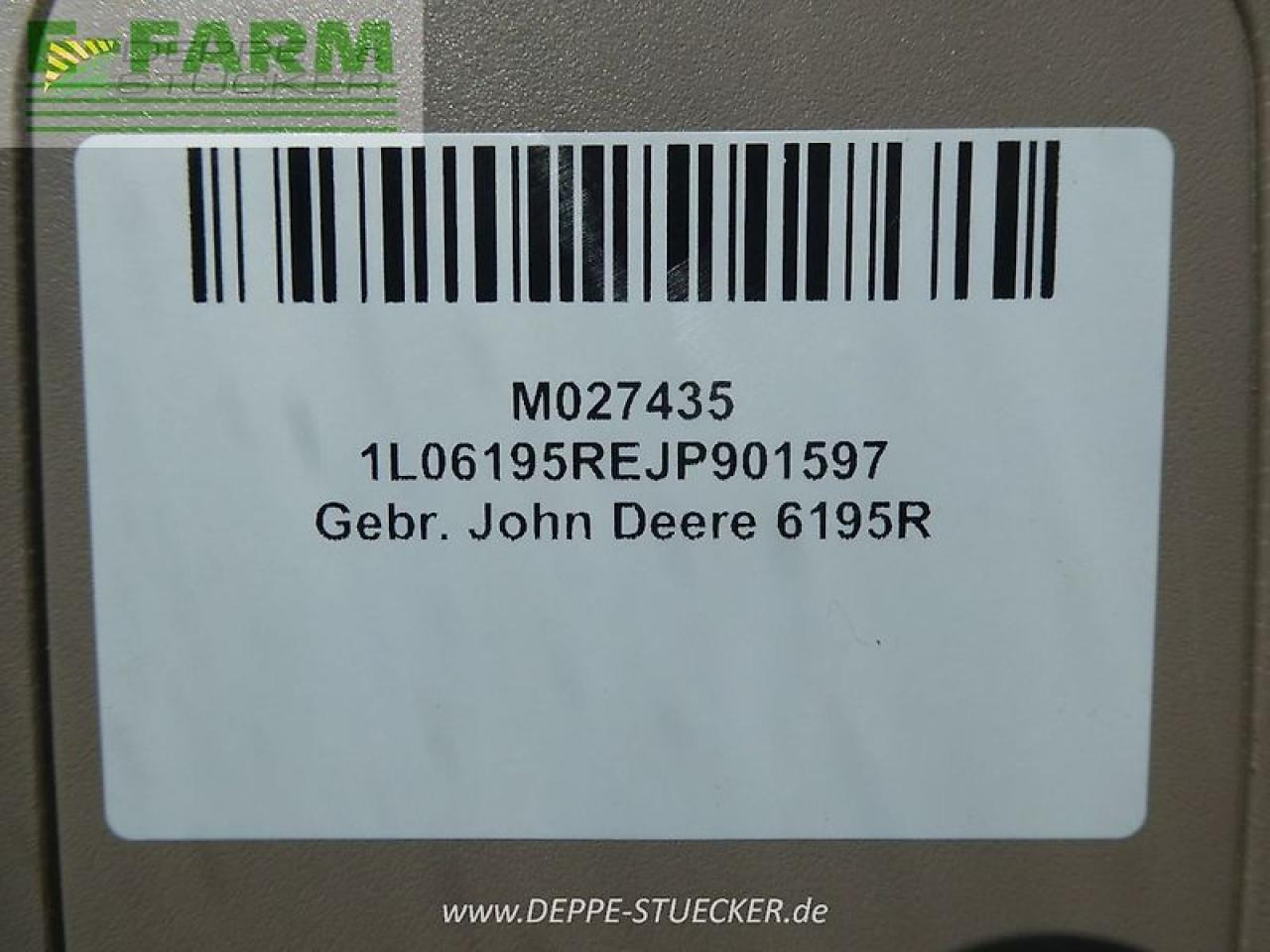 Tractor John Deere 6195r: foto 27