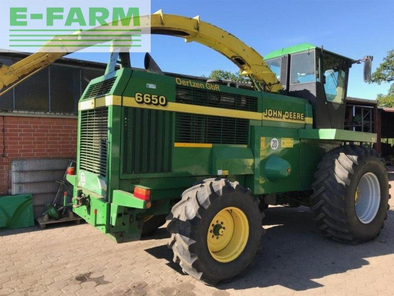 John Deere 6650 - Cosechadora de forraje: foto 2 John Deere 6650 - Cosechadora de forraje: foto 2