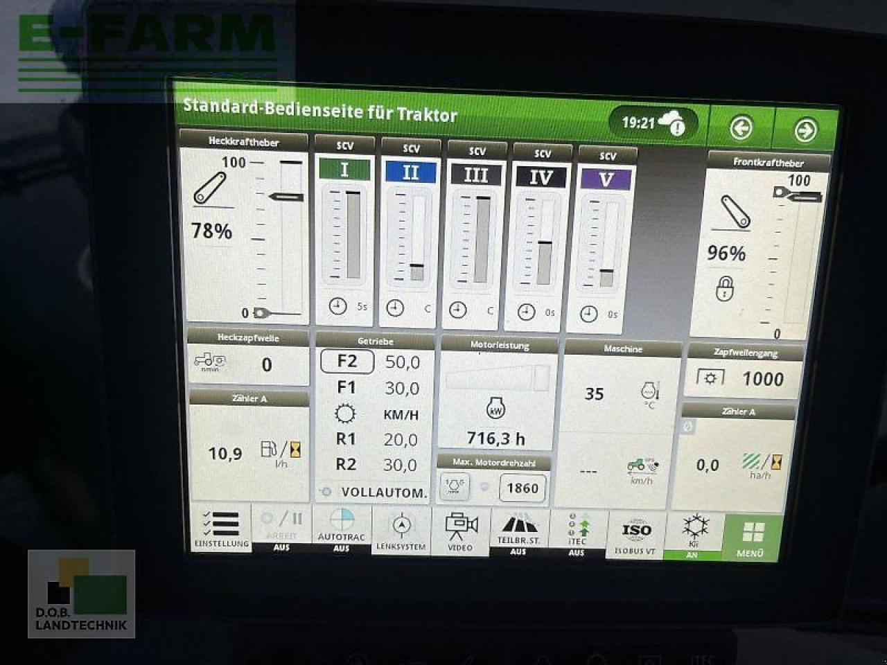 Tractor John Deere 6r 230: foto 14
