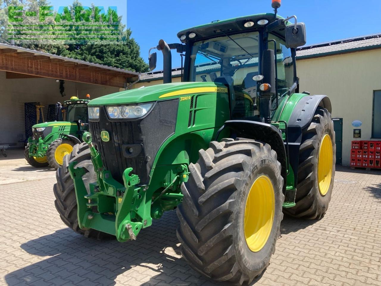 John Deere 7290R - Tractor: foto 1 John Deere 7290R - Tractor: foto 1