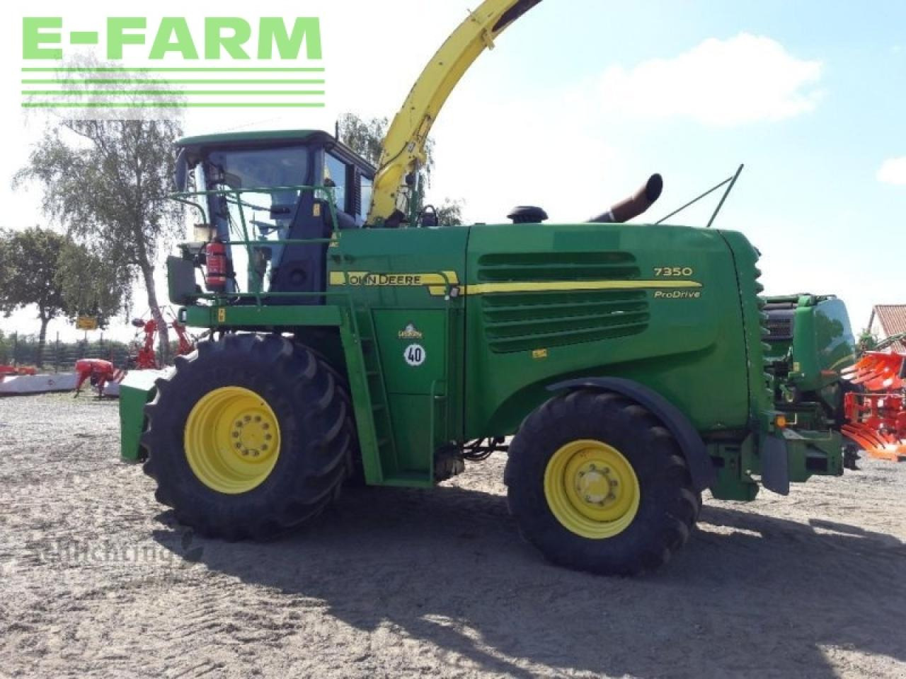 John Deere 7350 ohne vorsatz - Cosechadora de forraje: foto 5 John Deere 7350 ohne vorsatz - Cosechadora de forraje: foto 5