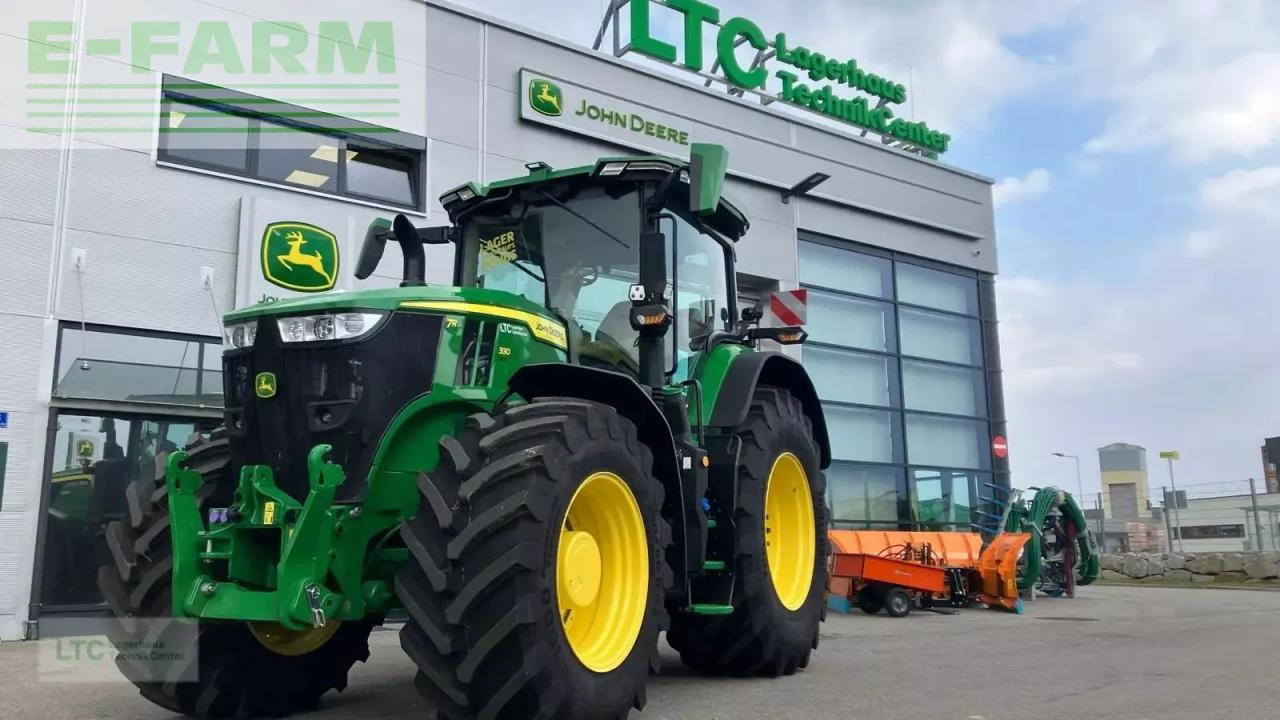 John Deere 7r 330 - Tractor: foto 1 John Deere 7r 330 - Tractor: foto 1