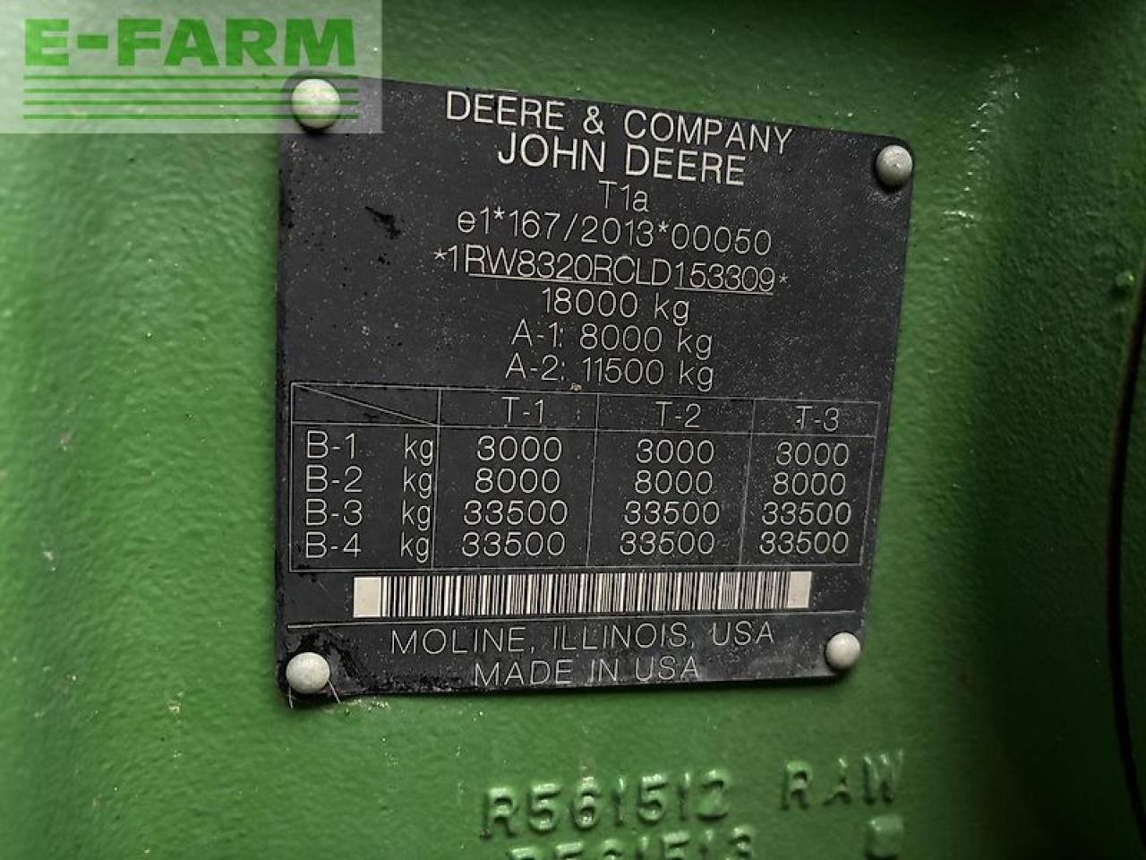 John Deere 8320r - Tractor: foto 5 John Deere 8320r - Tractor: foto 5