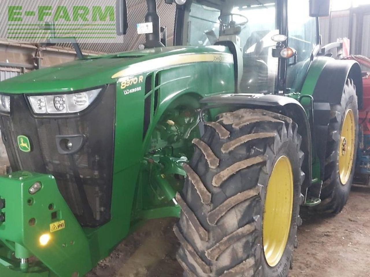 John Deere 8370 r - Tractor: foto 1 John Deere 8370 r - Tractor: foto 1
