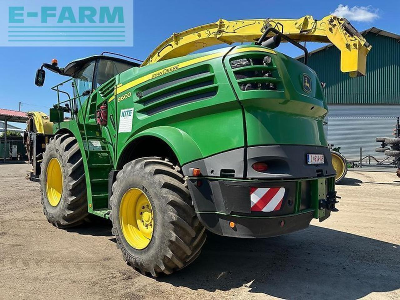 Cosechadora de granos John Deere 8600: foto 7