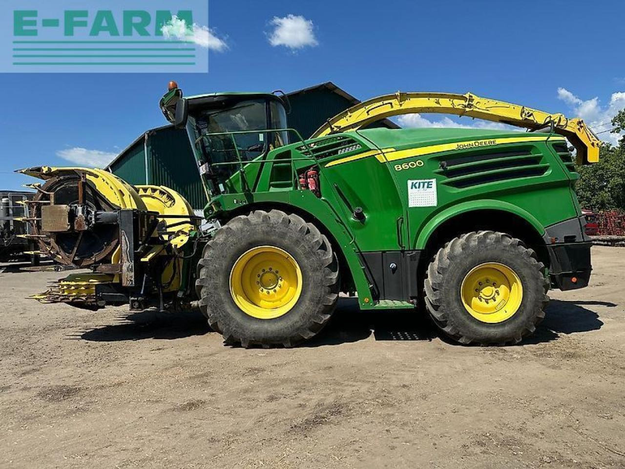 Cosechadora de granos John Deere 8600: foto 8
