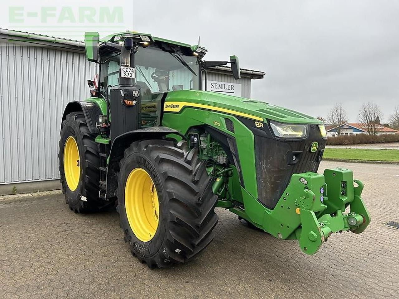 John Deere 8r 370 - Tractor: foto 2 John Deere 8r 370 - Tractor: foto 2