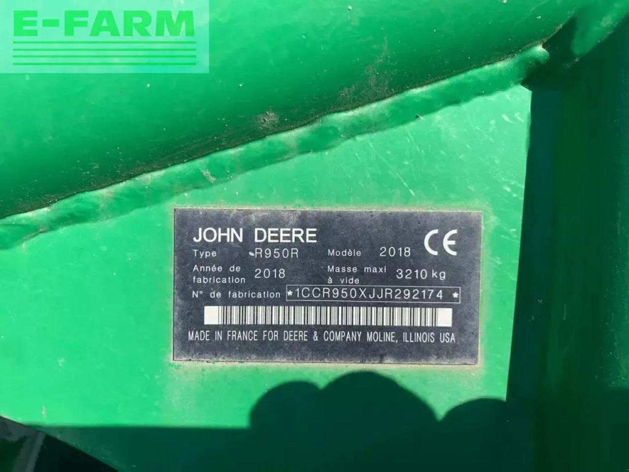 John Deere 950r - Segadora: foto 3 John Deere 950r - Segadora: foto 3