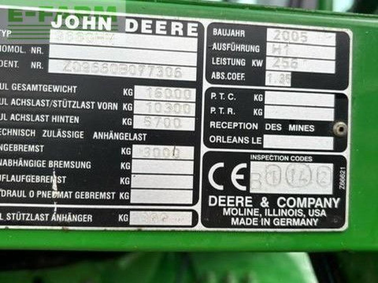 John Deere 9660I WTS - Cosechadora de granos: foto 5 John Deere 9660I WTS - Cosechadora de granos: foto 5