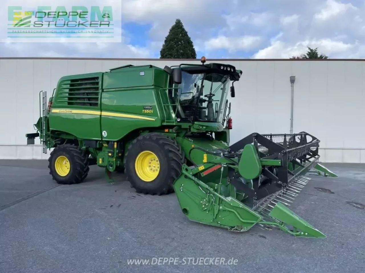 John Deere t550 mit 622r - Cosechadora de granos: foto 1 John Deere t550 mit 622r - Cosechadora de granos: foto 1