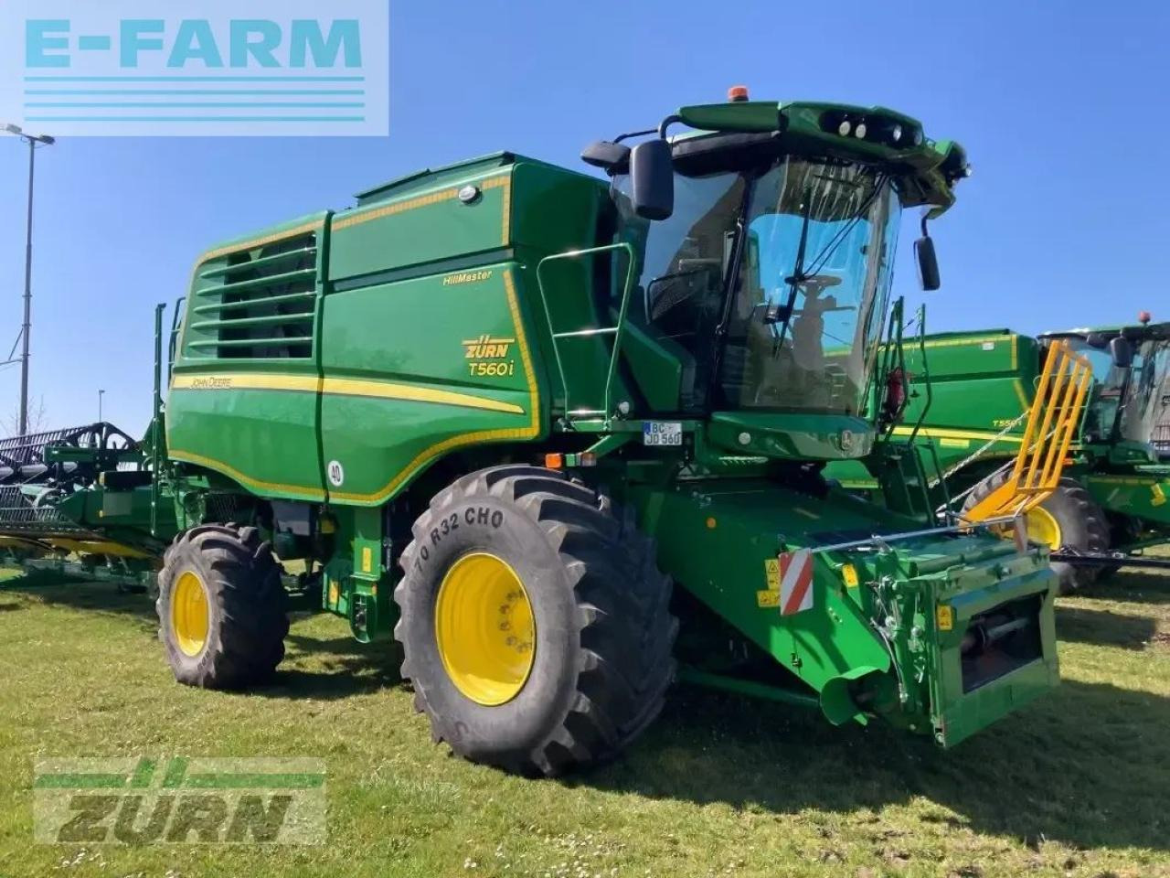 John Deere t560 hm - Cosechadora de granos: foto 1 John Deere t560 hm - Cosechadora de granos: foto 1
