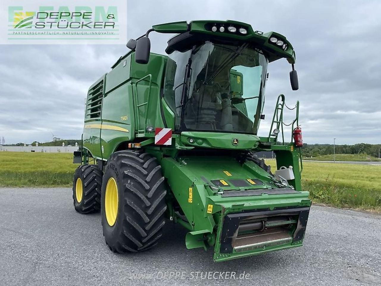 John Deere t560 mit 722pf - Cosechadora de granos: foto 5 John Deere t560 mit 722pf - Cosechadora de granos: foto 5
