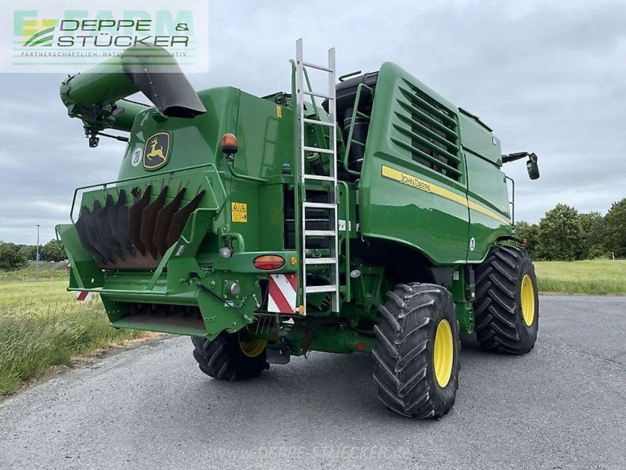 John Deere t560 mit 722pf - Cosechadora de granos: foto 2 John Deere t560 mit 722pf - Cosechadora de granos: foto 2