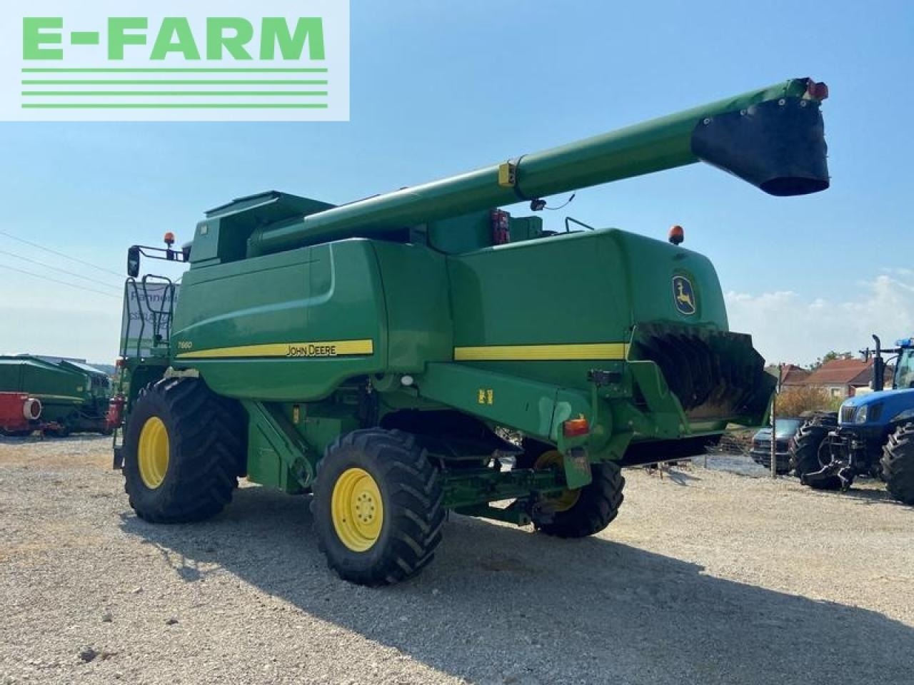 Cosechadora de granos John Deere t660: foto 6 Cosechadora de granos John Deere t660: foto 6