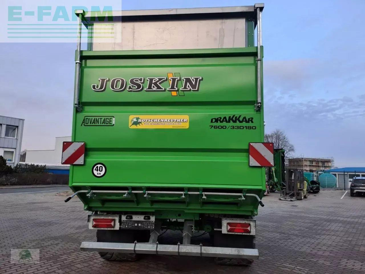 Joskin drakkar 7600/33d180 - Remolque volquete agrícola: foto 5 Joskin drakkar 7600/33d180 - Remolque volquete agrícola: foto 5