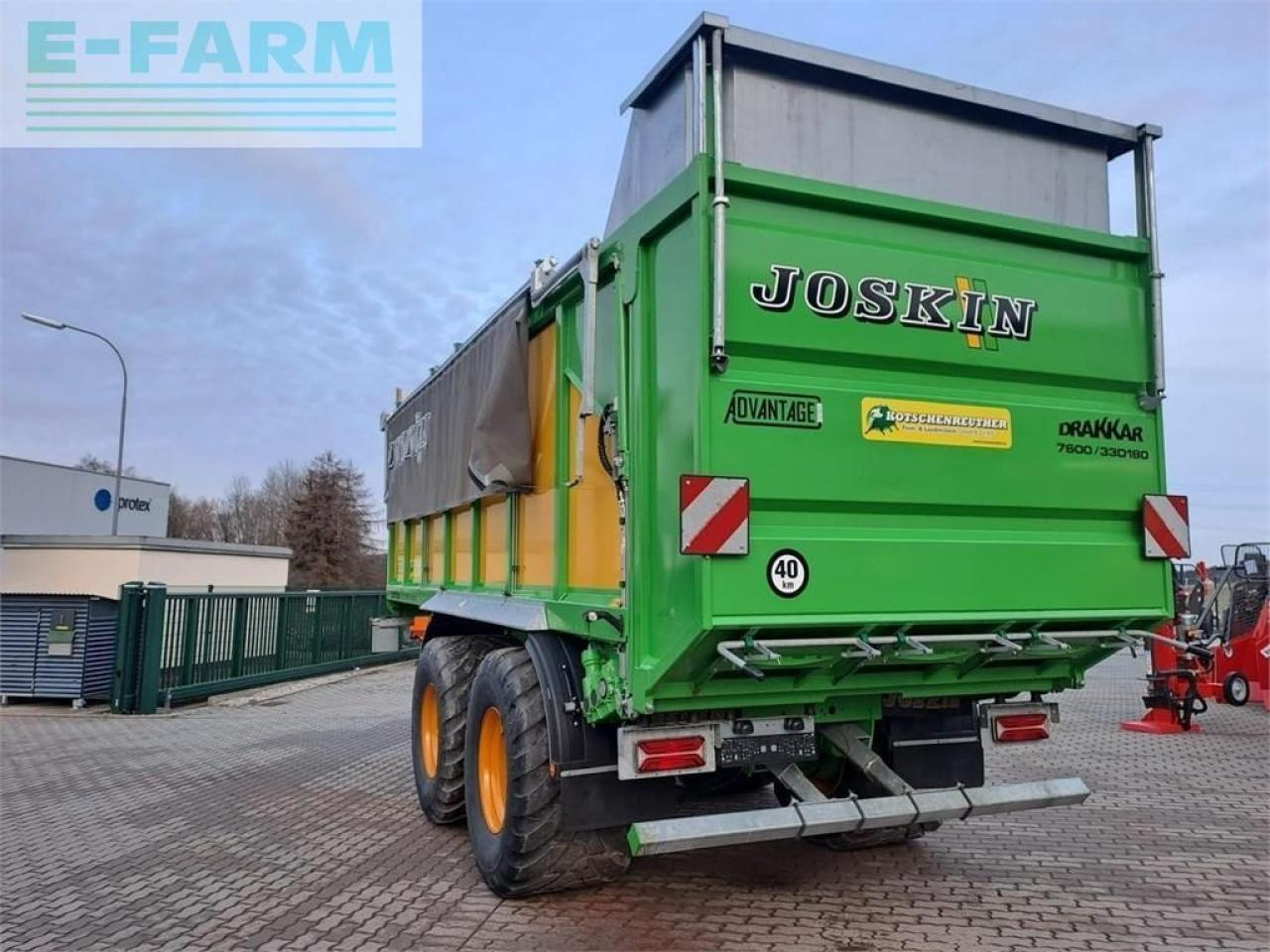 Remolque volquete agrícola Joskin drakkar 7600/33d180: foto 6 Remolque volquete agrícola Joskin drakkar 7600/33d180: foto 6