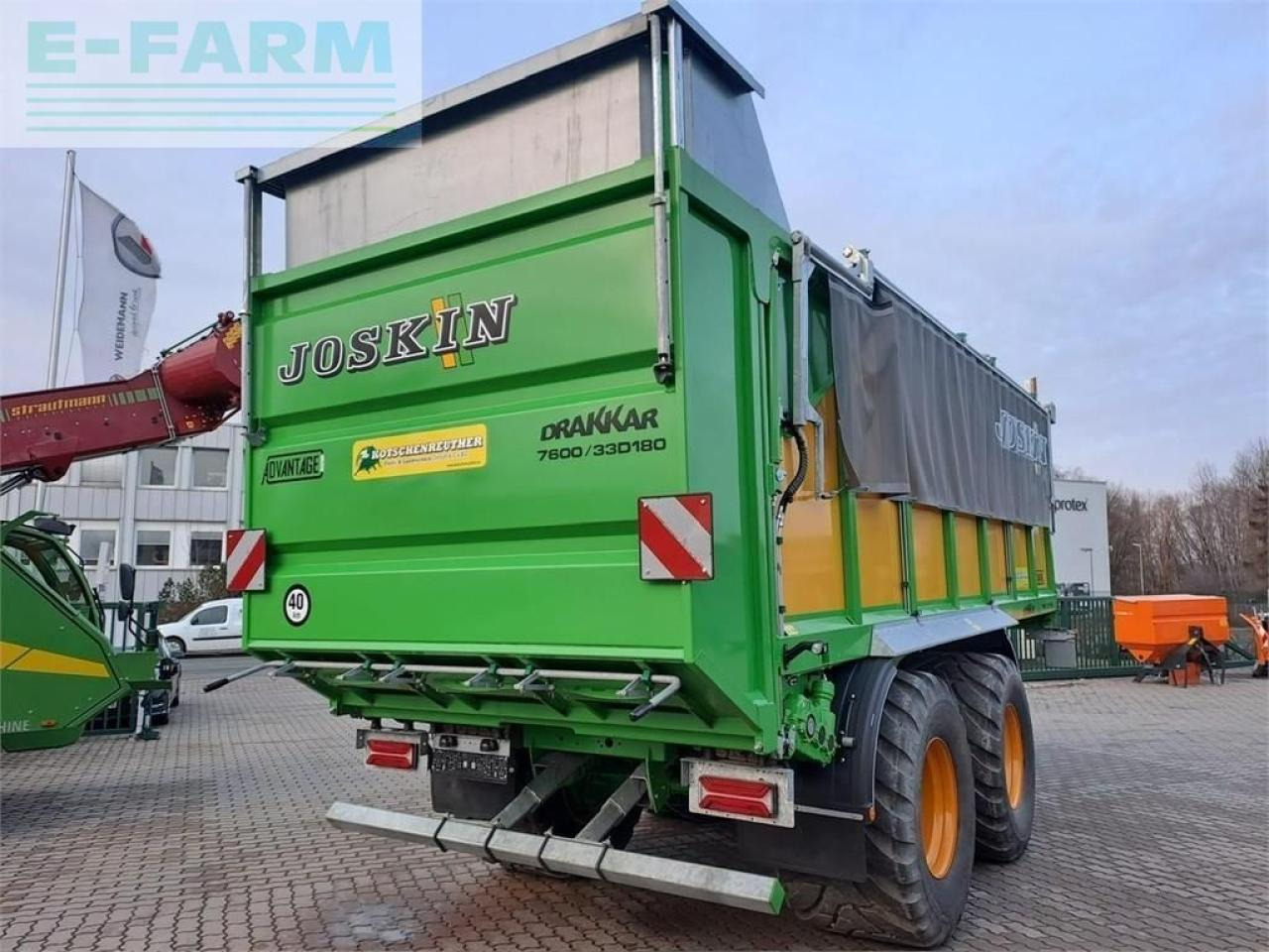 Joskin drakkar 7600/33d180 - Remolque volquete agrícola: foto 4 Joskin drakkar 7600/33d180 - Remolque volquete agrícola: foto 4
