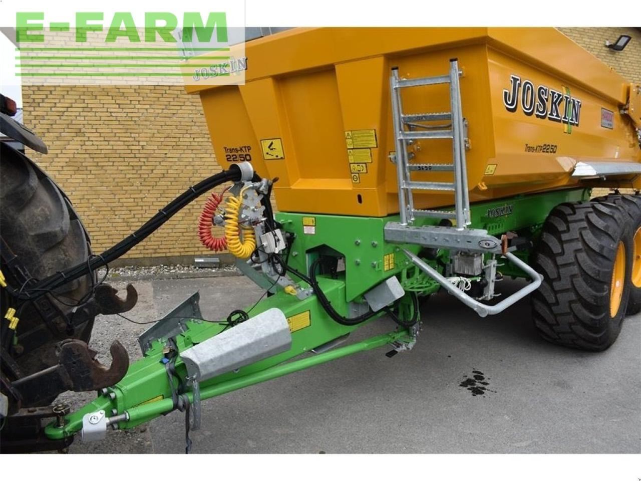 Joskin trans - ktp 22/50 6mm hardox - Remolque volquete agrícola: foto 3 Joskin trans - ktp 22/50 6mm hardox - Remolque volquete agrícola: foto 3