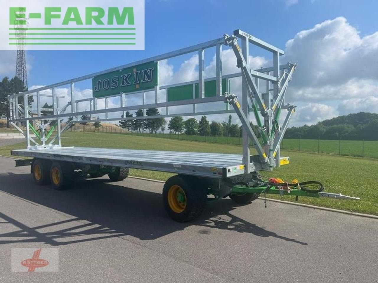Joskin wago tr10.000 t21 - Remolque agrícola: foto 1 Joskin wago tr10.000 t21 - Remolque agrícola: foto 1