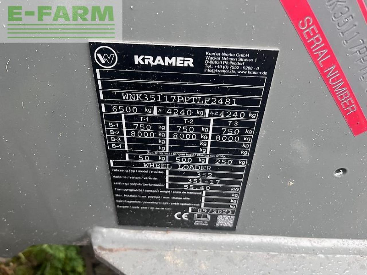 Cargadora de ruedas Kramer kl 30.8 t: foto 13