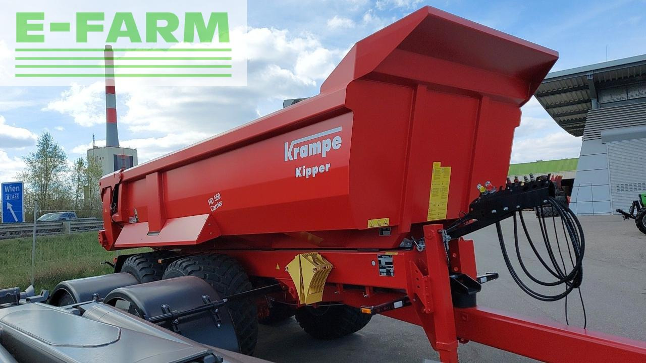 Krampe HD 550 Carrier - Remolque volquete agrícola: foto 4 Krampe HD 550 Carrier - Remolque volquete agrícola: foto 4