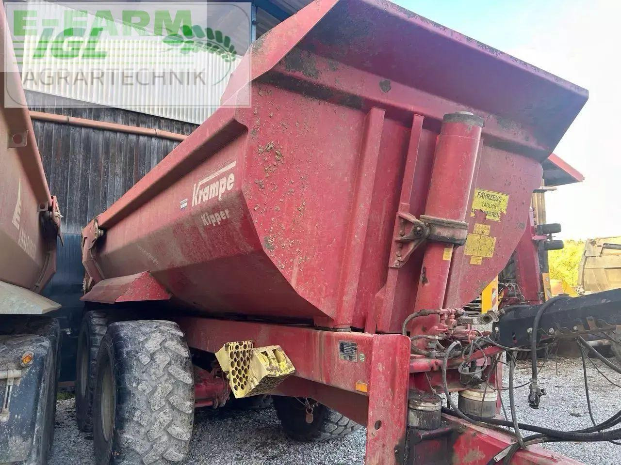 Krampe halfpipe hp 20 - Remolque volquete agrícola: foto 4 Krampe halfpipe hp 20 - Remolque volquete agrícola: foto 4