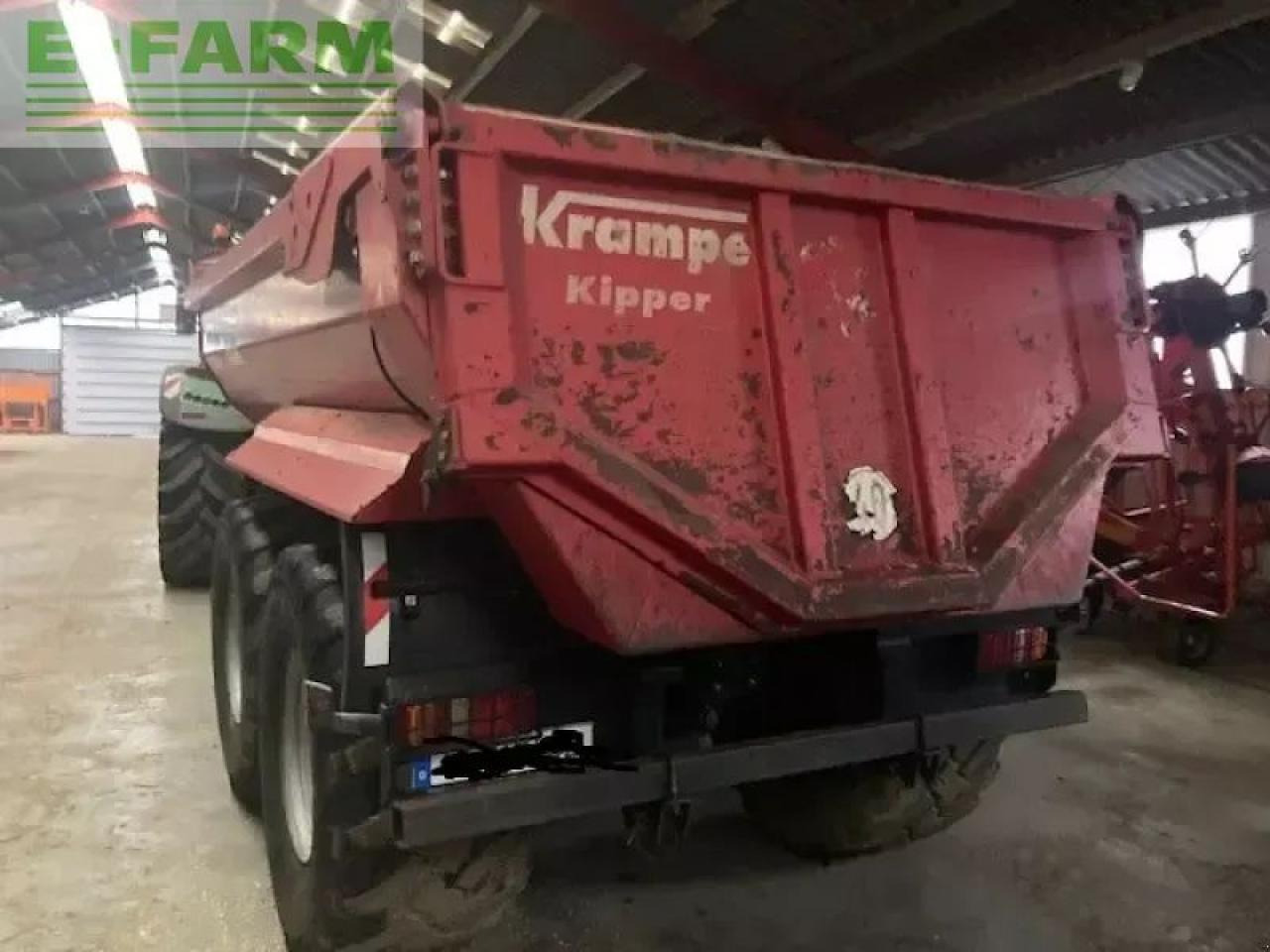 Krampe hp 20 - Remolque volquete agrícola: foto 5 Krampe hp 20 - Remolque volquete agrícola: foto 5