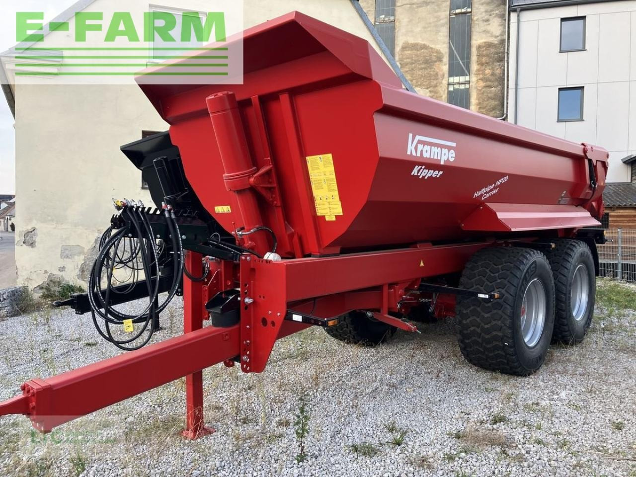 Krampe hp 20 - Remolque volquete agrícola: foto 5 Krampe hp 20 - Remolque volquete agrícola: foto 5
