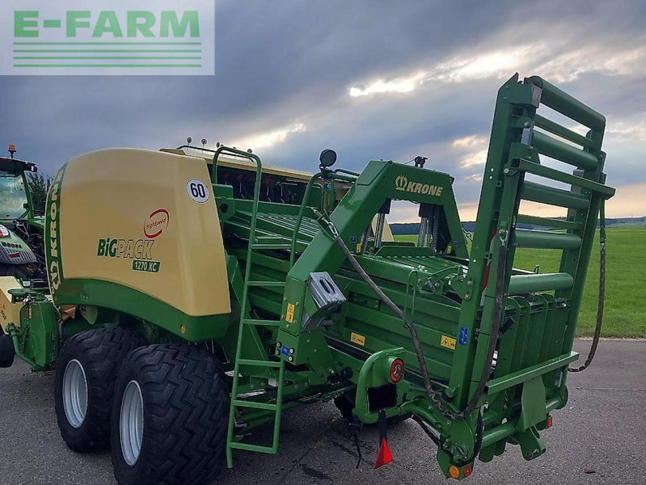 Krone big pack 1270 xc prechop - Empacadora de pacas cuadradas: foto 4 Krone big pack 1270 xc prechop - Empacadora de pacas cuadradas: foto 4