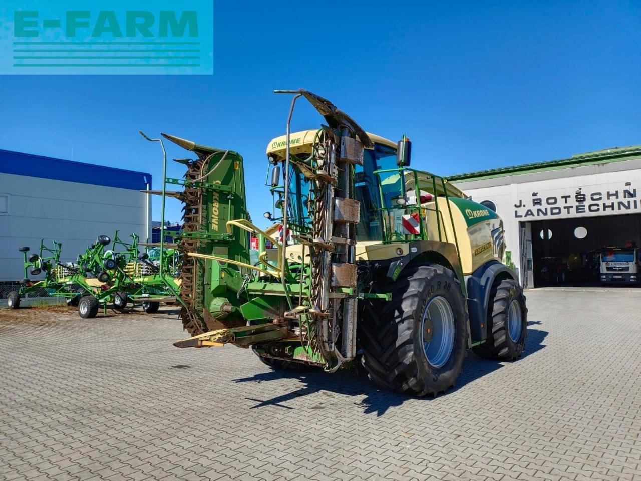 Krone big x 580 + easy flow 300s + easy collect 600-2 - Cosechadora de forraje: foto 4 Krone big x 580 + easy flow 300s + easy collect 600-2 - Cosechadora de forraje: foto 4