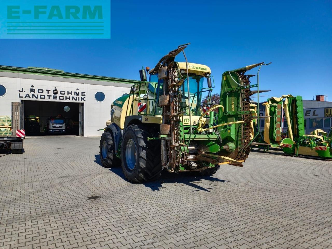 Krone big x 580 inkl fullserviced + ef 300s + ec 600-2 - Cosechadora de forraje: foto 2 Krone big x 580 inkl fullserviced + ef 300s + ec 600-2 - Cosechadora de forraje: foto 2