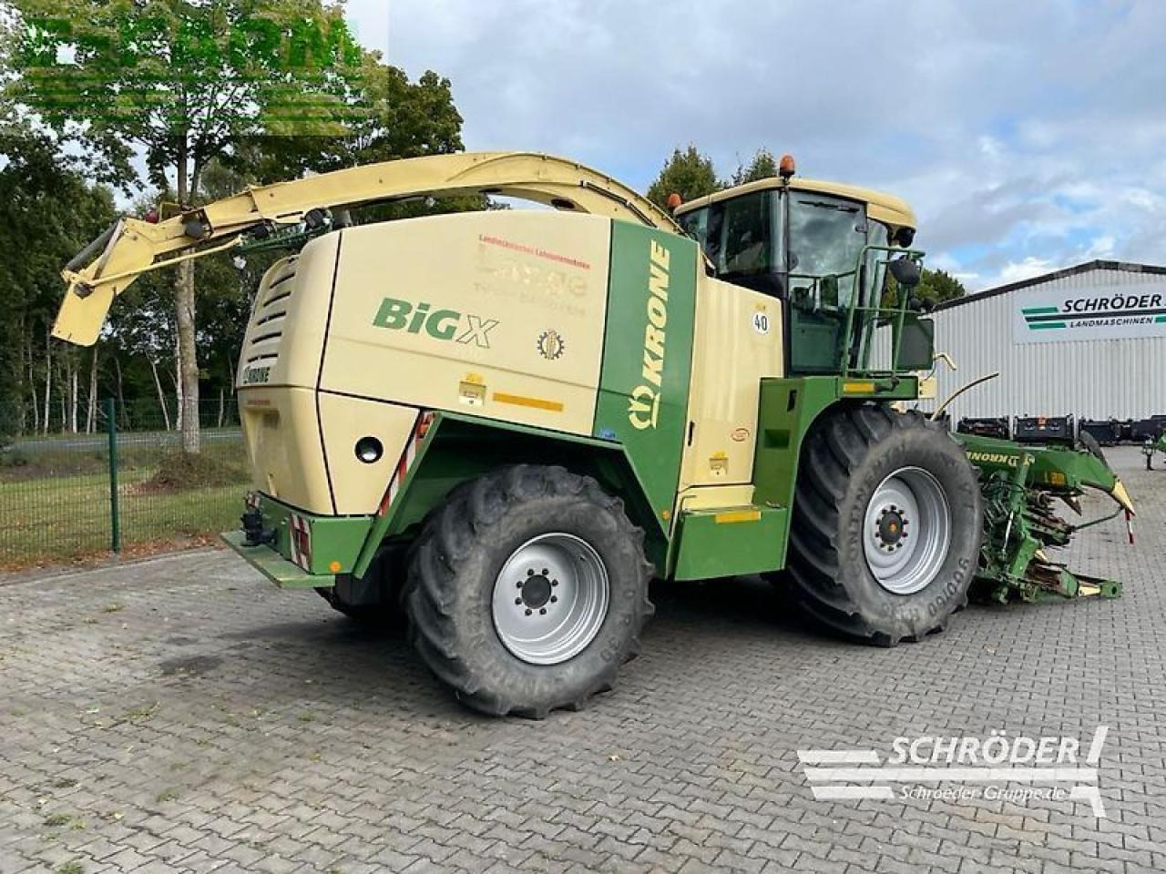 Krone big x 700 + easycollect 903 + easyflow - Cosechadora de forraje: foto 3 Krone big x 700 + easycollect 903 + easyflow - Cosechadora de forraje: foto 3
