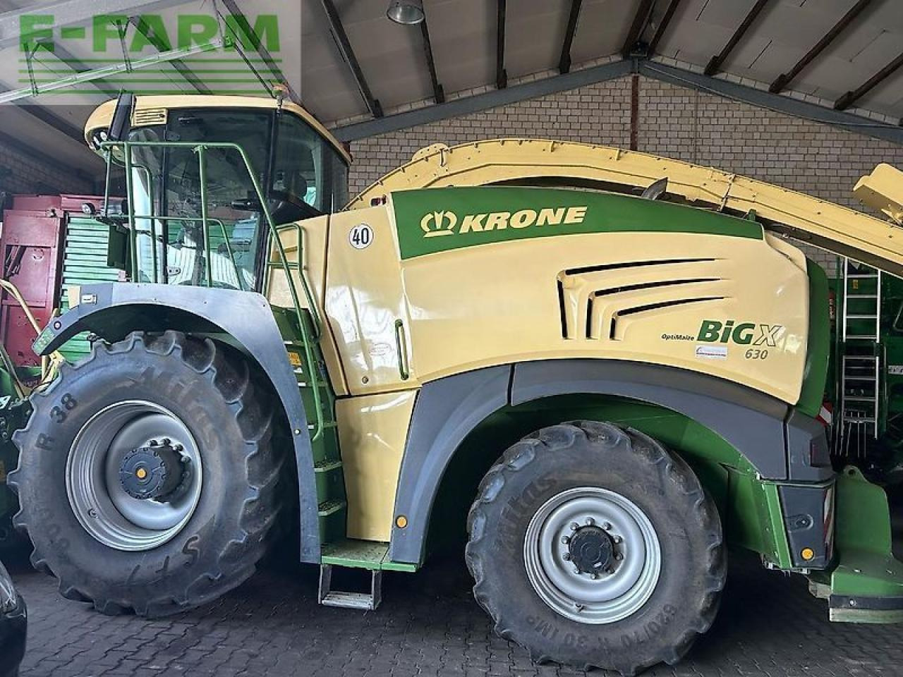 Krone bigx 630 - Cosechadora de forraje: foto 1 Krone bigx 630 - Cosechadora de forraje: foto 1