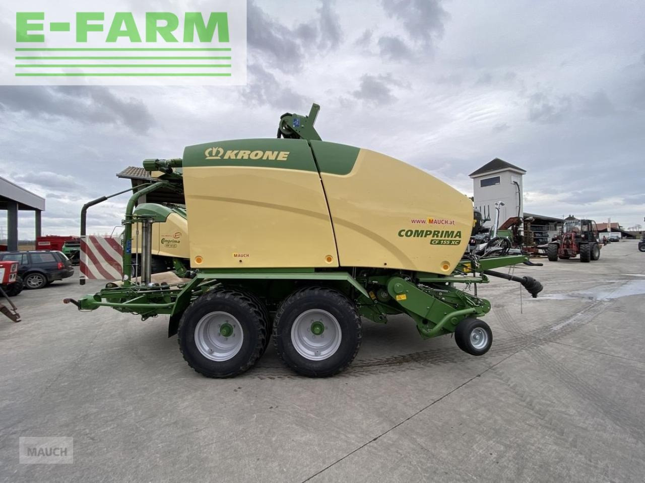 Krone cf155 xc - Empacadora de pacas cuadradas: foto 5 Krone cf155 xc - Empacadora de pacas cuadradas: foto 5