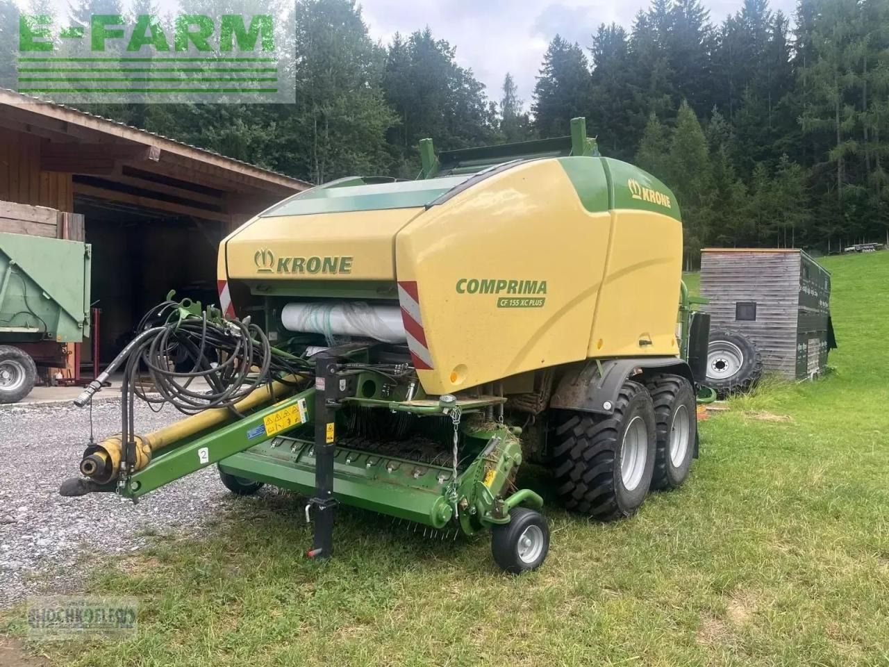 Krone comprima cf 155 xc plus - Empacadora de pacas cuadradas: foto 5 Krone comprima cf 155 xc plus - Empacadora de pacas cuadradas: foto 5