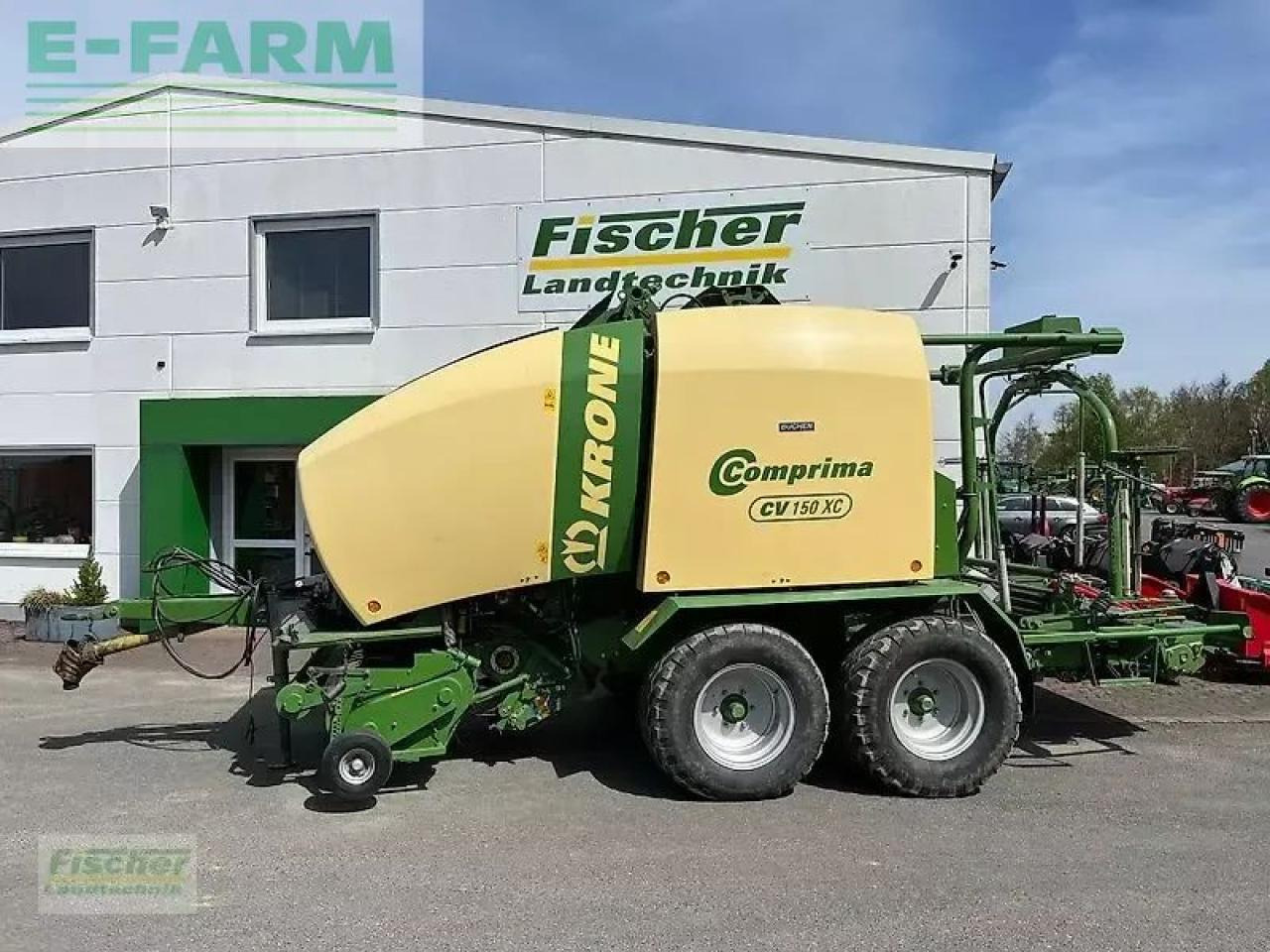 Krone comprima cv 150 xc-17 messer - Empacadora de pacas cuadradas: foto 1 Krone comprima cv 150 xc-17 messer - Empacadora de pacas cuadradas: foto 1