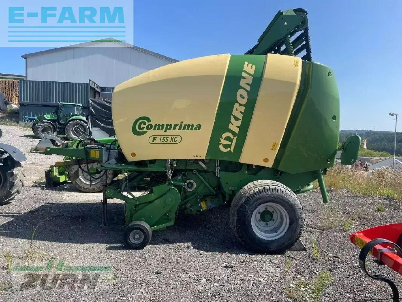 Krone comprima f 155 xc - Empacadora de pacas cuadradas: foto 2 Krone comprima f 155 xc - Empacadora de pacas cuadradas: foto 2