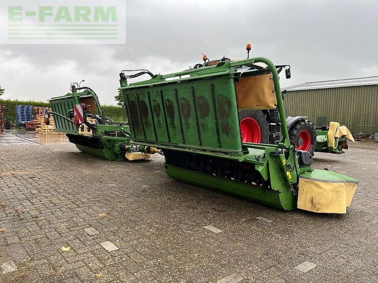 Krone ec b 870 cv collect + krone ec f 320 cv - Segadora: foto 3 Krone ec b 870 cv collect + krone ec f 320 cv - Segadora: foto 3