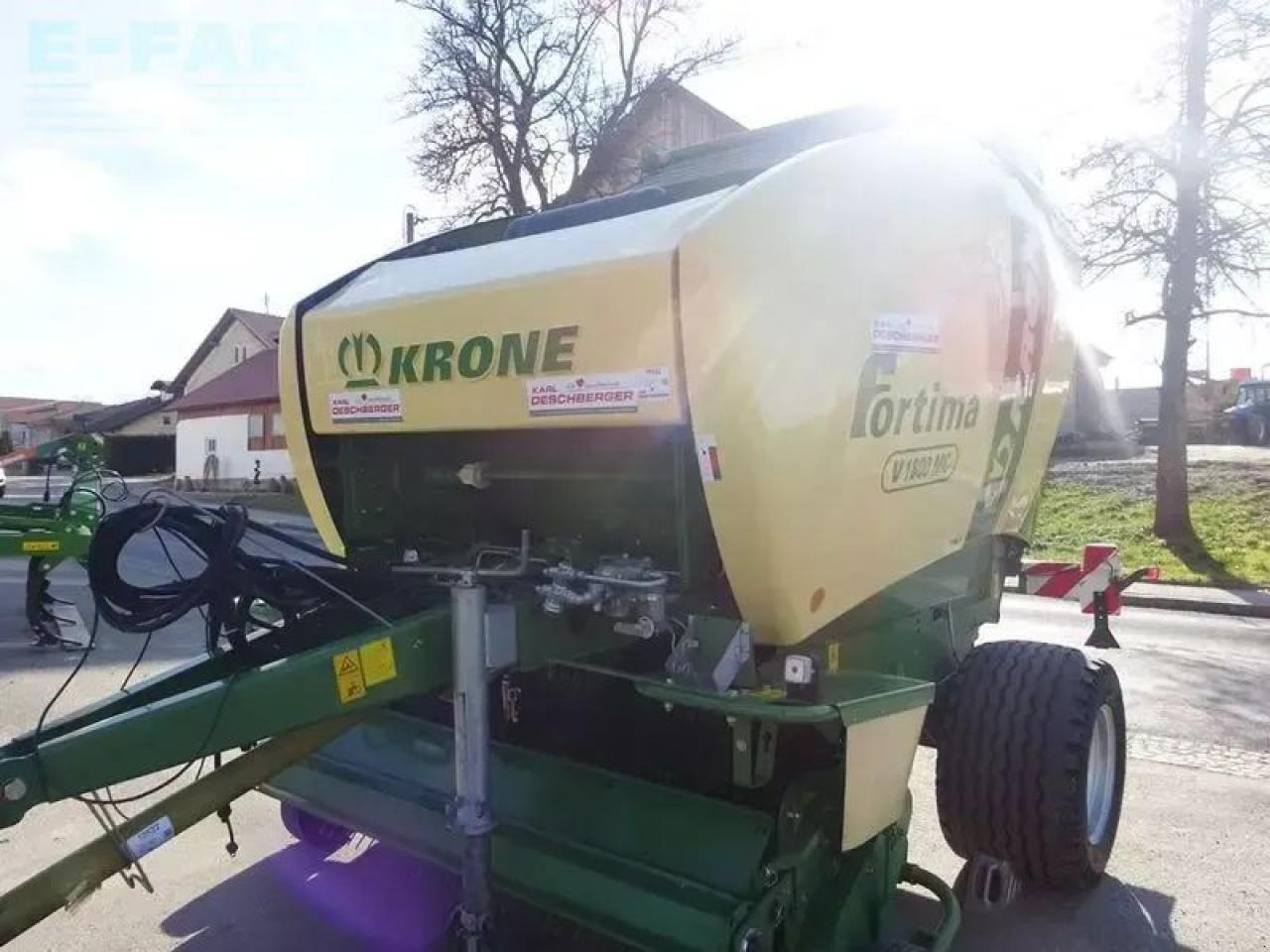 Krone fortima v 1800 mc rundballenpresse - Empacadora de pacas cuadradas: foto 1 Krone fortima v 1800 mc rundballenpresse - Empacadora de pacas cuadradas: foto 1