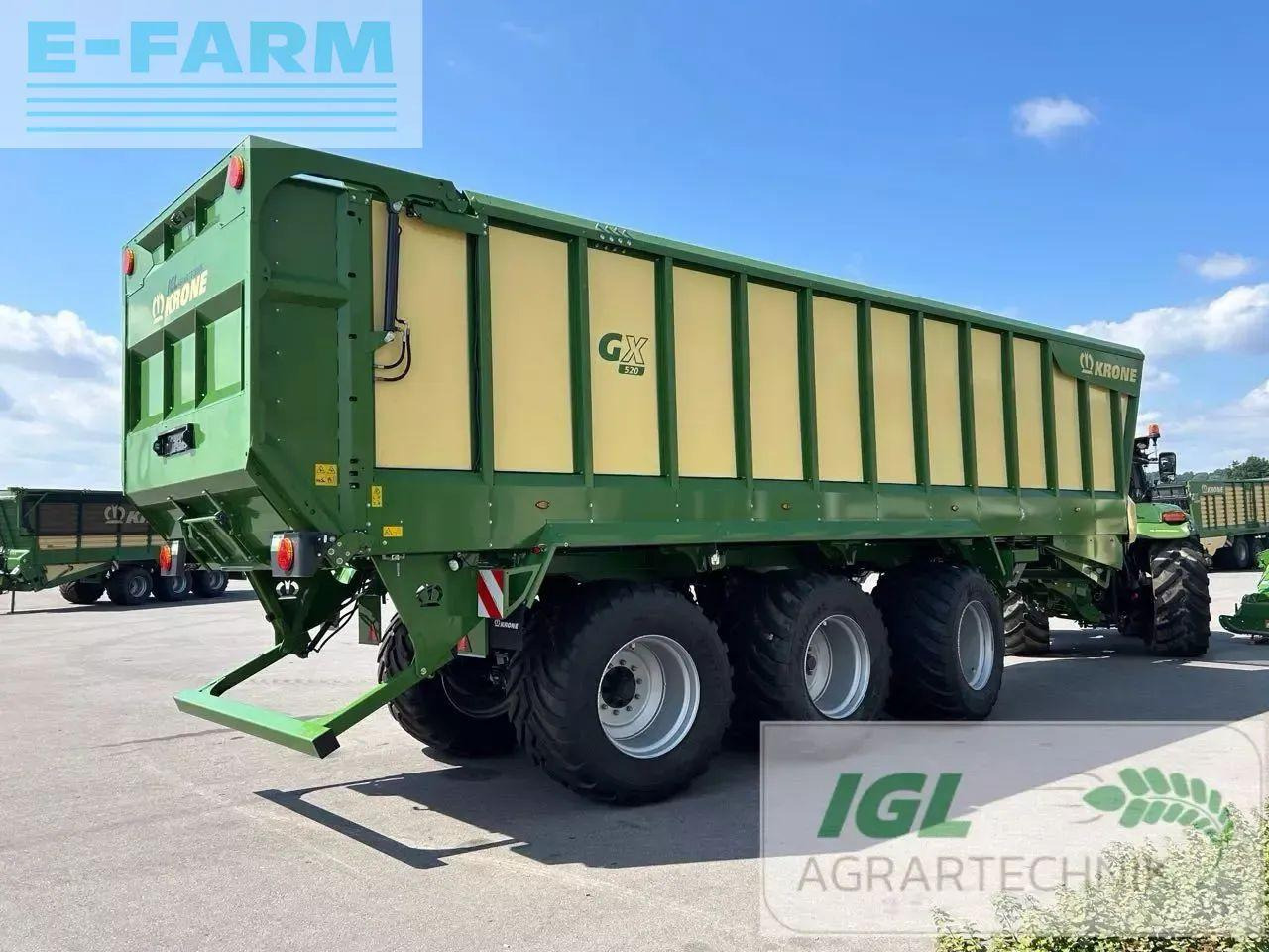 Krone gx 520 (tt801-30) - Remolque volquete agrícola: foto 5 Krone gx 520 (tt801-30) - Remolque volquete agrícola: foto 5