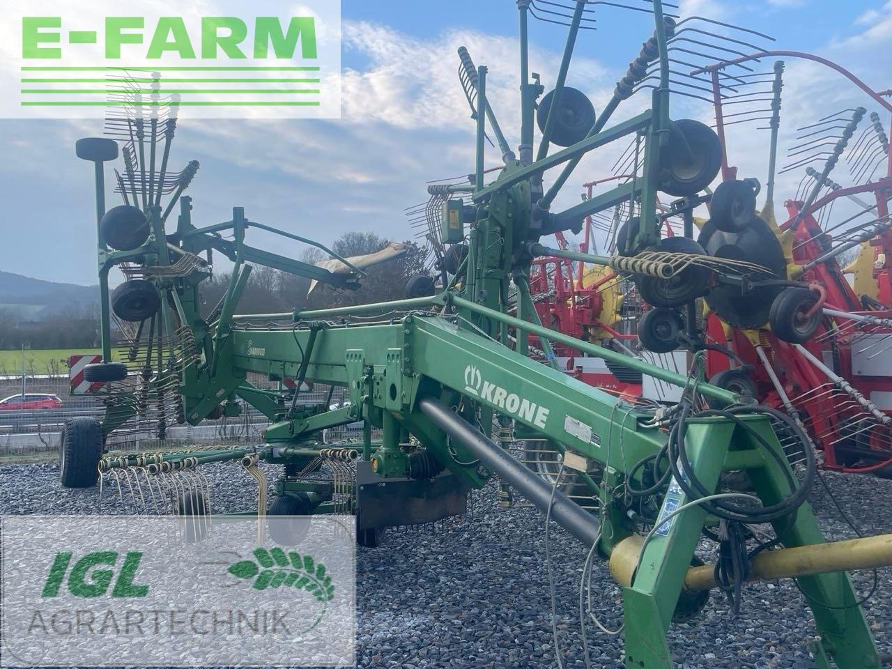 Krone swadro 1010 - Henificadora: foto 1 Krone swadro 1010 - Henificadora: foto 1