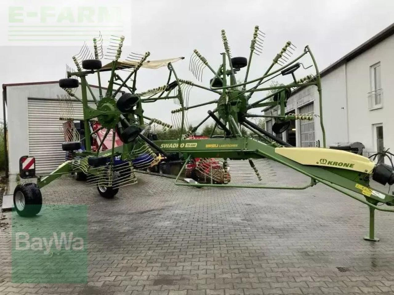 Krone swadro ts 680 - Henificadora: foto 2 Krone swadro ts 680 - Henificadora: foto 2