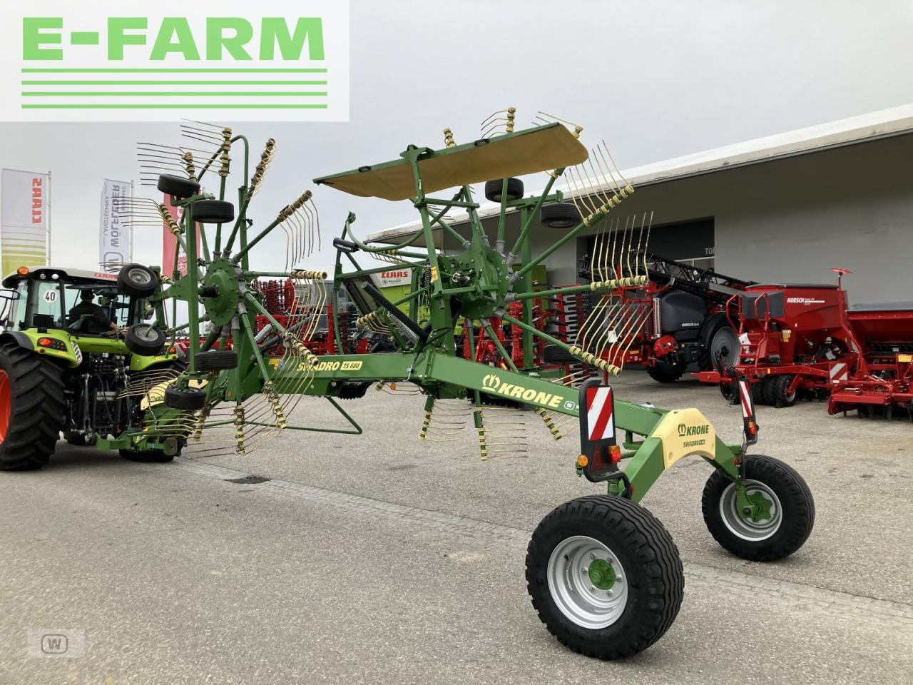 Krone swadro ts 680 - Henificadora: foto 5 Krone swadro ts 680 - Henificadora: foto 5